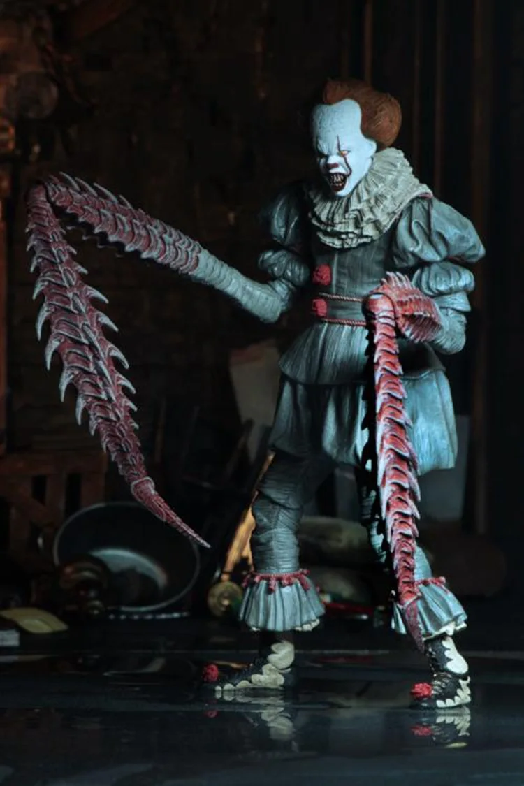 Neca It Pennywise the Dancing Clown Delux Joint Movable Action Figure Toy | Игрушки и хобби