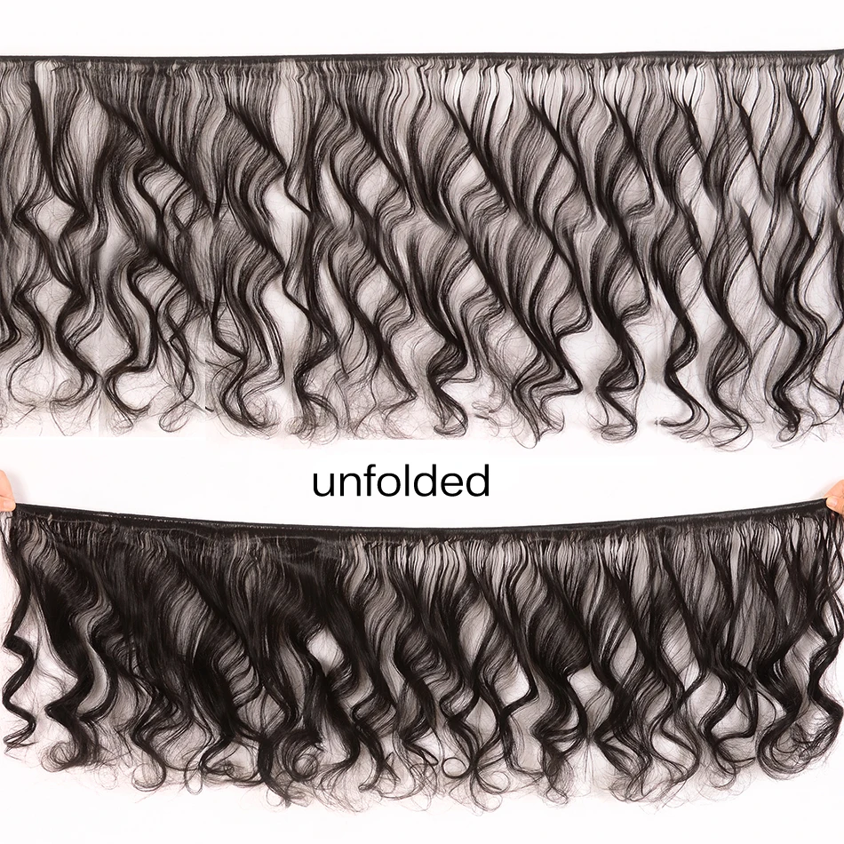 Свободная волна 3 пряди с закрытием бразильские волосы плетение пучки с закрытием человеческие волосы пряди с закрытием не Реми LEVITA