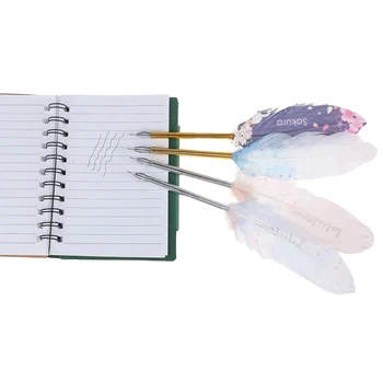 

1Pc Romantic Sakura Pens Neutral Pens Kawaii Feather Gel PensFor Kids Gift School Office Supplies Stationery