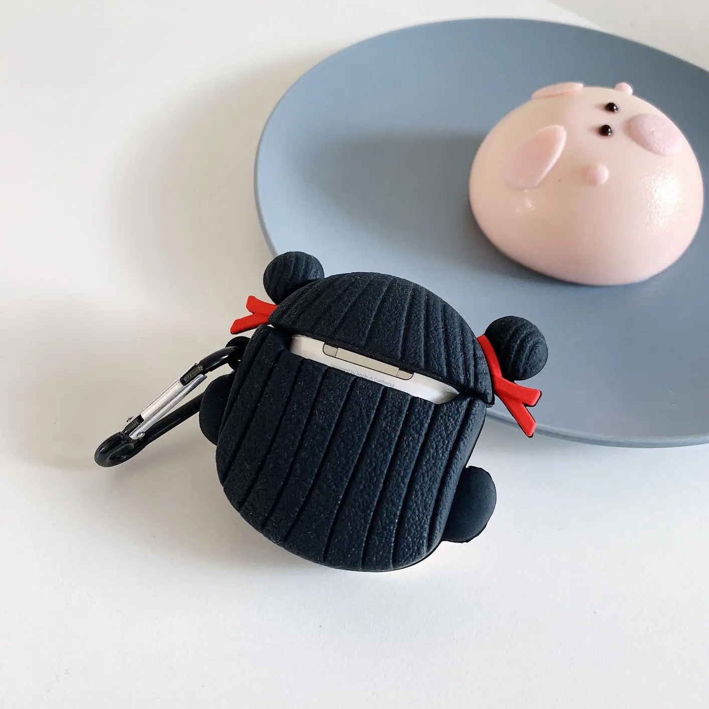 Милый чехол для наушников Airpods 2 Чехол мультяшный Nezha силиконовый защитный чехол для наушников для Apple AirPods чехол для наушников