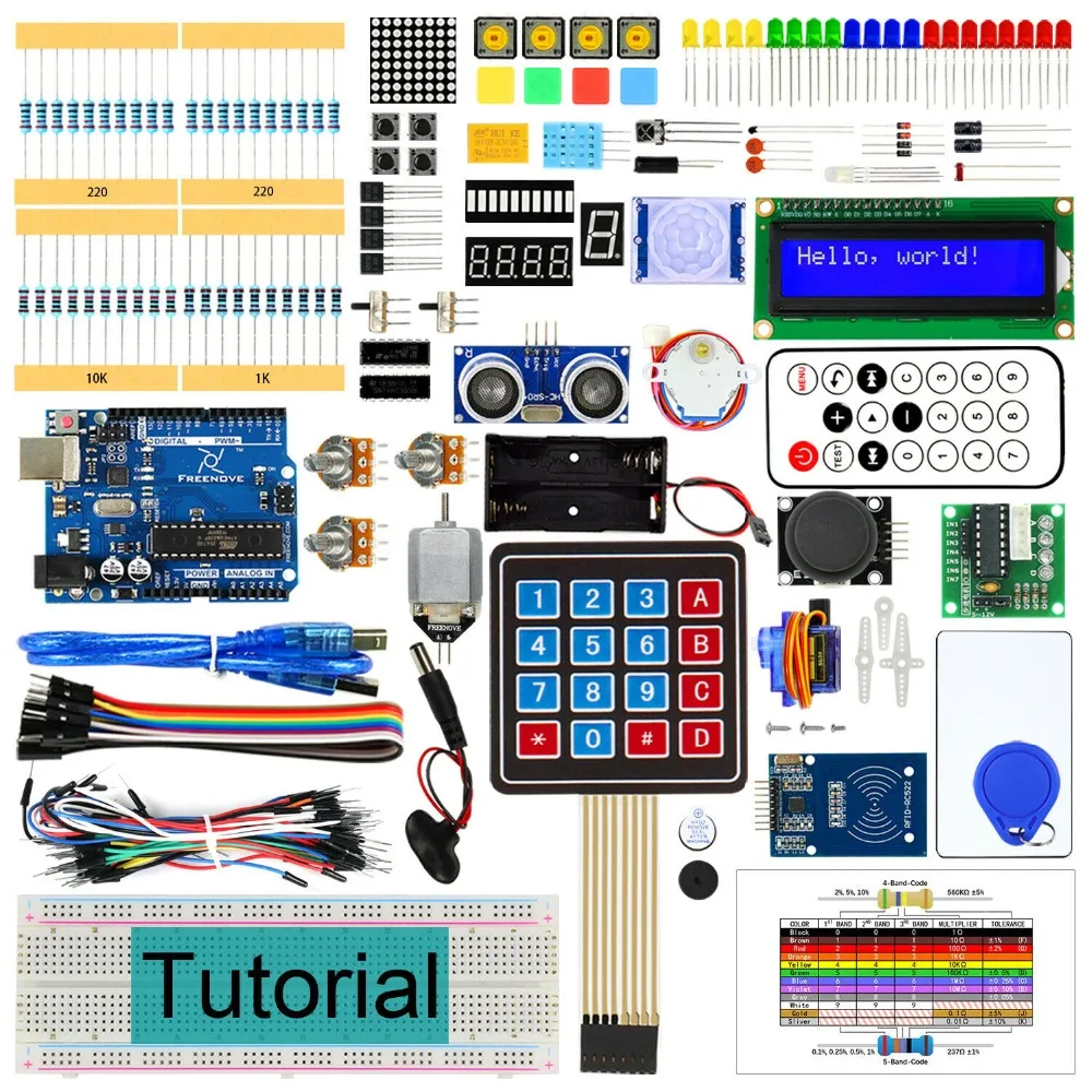 Rfid-стартовый набор V2 с контроллером, совместимый с Arduino IDE STEM для UNO R3