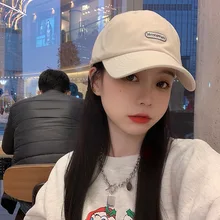 Foux Baseball Caps Summer Women Letter Embroidery Designer Snapback Adjustable Korea Japanese Style 2021 New Fashion Hat