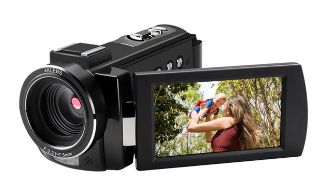 4K Video Camera IR Night Vision Camcorder Full HD Ordro AE8