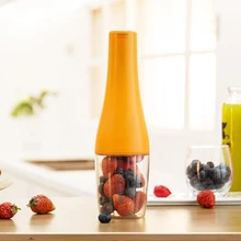 Новая мини портативная соковыжималка встряхивание сока чашка 350 мл usb зарядка наружный миксер многофункциональный блендер для молочных коктейлей