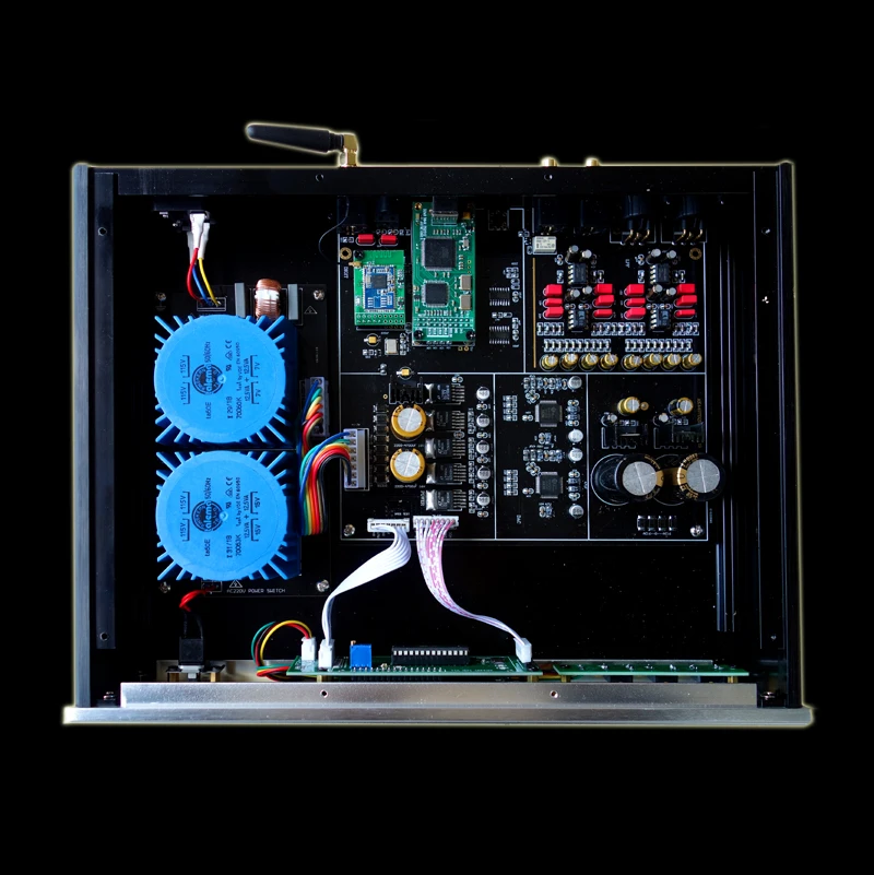 US $212.00 DC100 AK4497 Digital Audio Decoder DAC Supports DSD Upgrade AK4497EQ USB XMOS Bluetooth50Black Color Option