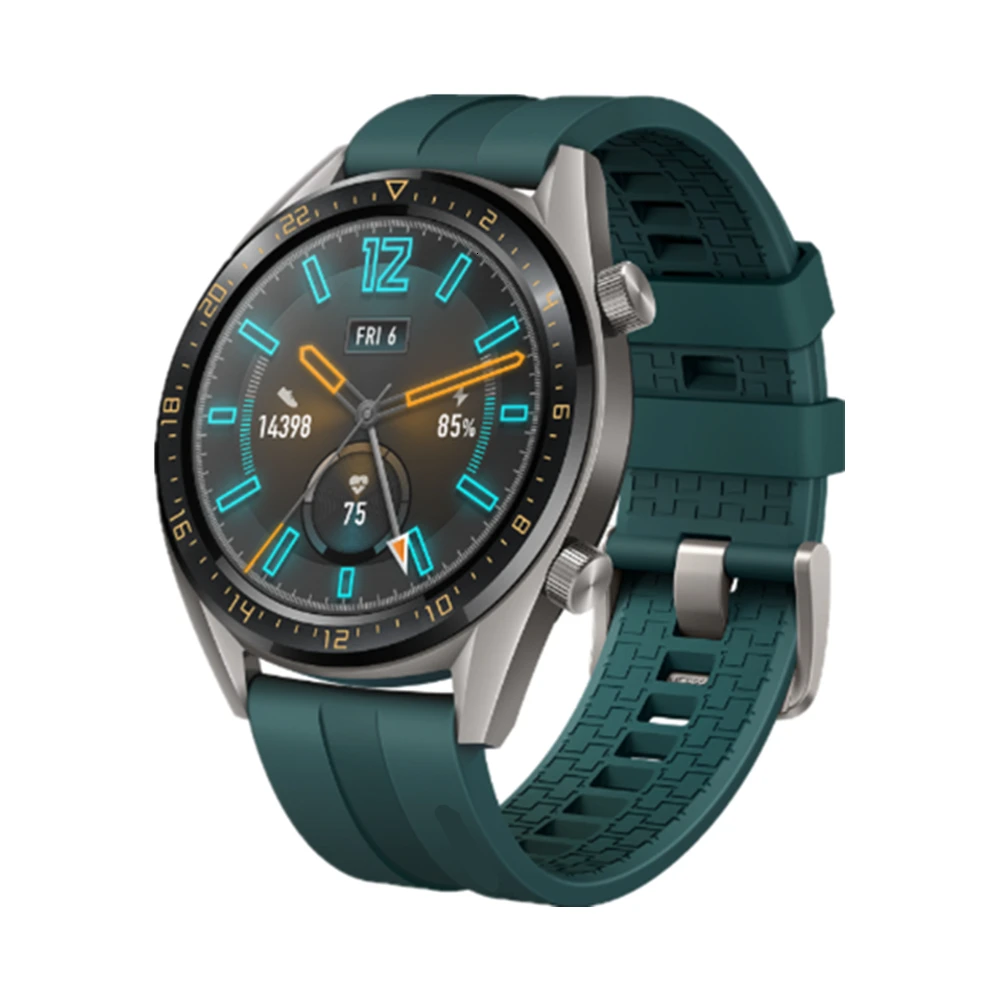 Для huawei GT/GT2/Honor Magic для huawei Watch GT2 Active/Элегантный ремешок/Honor Watch Magic Band силиконовый спортивный браслет