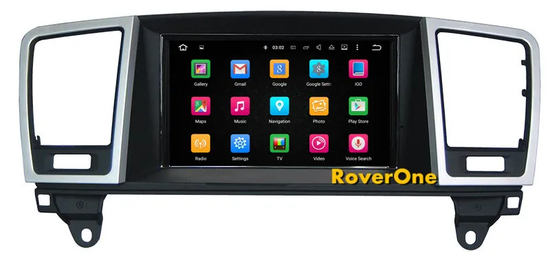 Автомобильный мультимедийный плеер с радио навигацией Android 7 1 для Mercedes W164 ML200 ML350