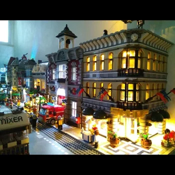 

Department Store Lighting for 10211 Blocks Decorative Light USB Interface Compatible with 10211 Department Bricks