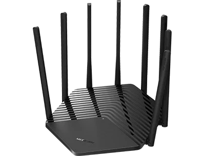 Китайская прошивка, 8 антенн беспроводной маршрутизатор 802.11AC двойные полосы, 2,4 ГГц 800 м+ 5 ГГц 1733 м, 4 порта Gigabit AC2600 огромный WiFi