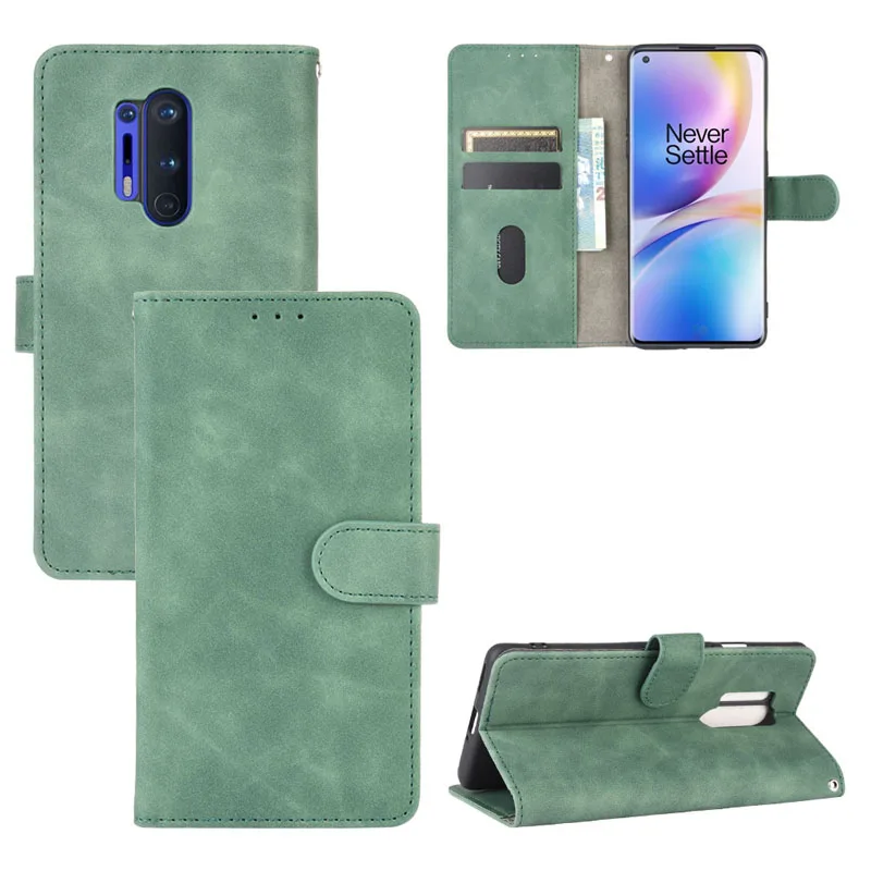 Кожаный чехол книжка для OnePlus 3 6 5 7 8 5T 6T 3T 7T Pro Nord магнитный матовый кошелек с