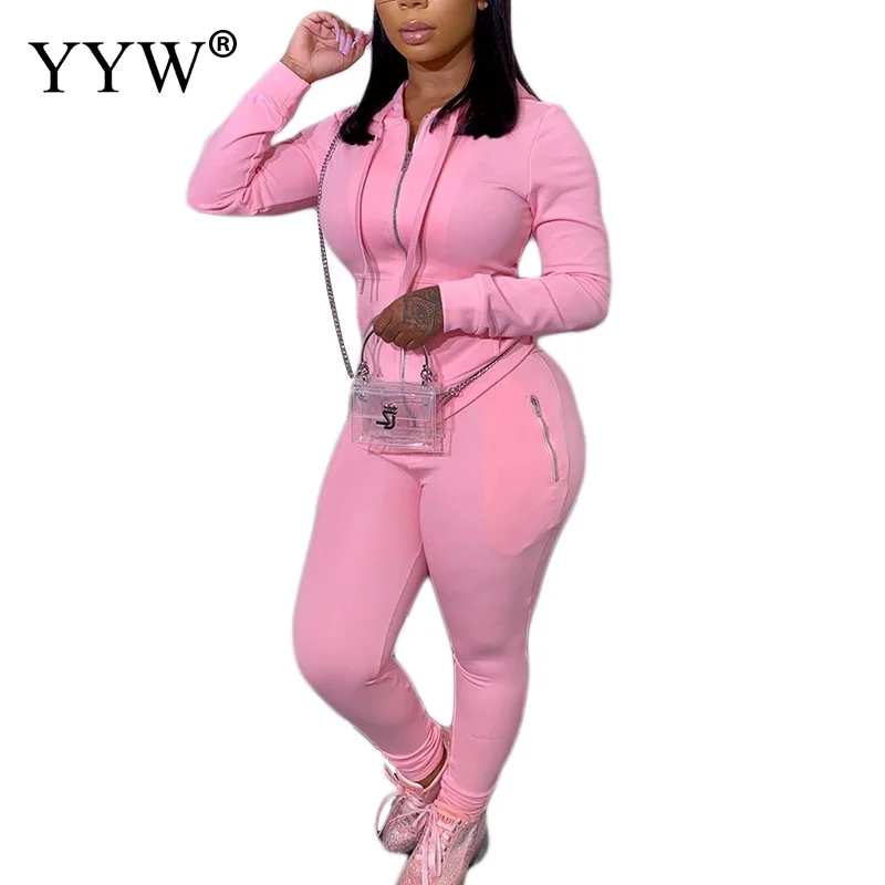 special occasion pant suits Women New Spring Suits PINK Letter Print Tracksuits 2 Piece Sets Street Hoodies Tops + Jogger Set Casual 2PCS Outfits Sweatsuits plus size sweat suits