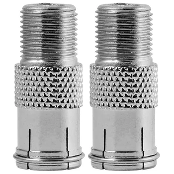 

F-Type Push-in Connector Adapter Is Suitable for RG59 RG6 F-Type Coaxial Cable
