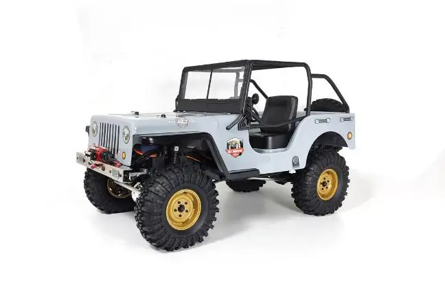 RCtown RGT EX86010-CJ 1/10 2,4G 4WD Разделение передачи повышенной проходимости внедорожных рок-гусеничный восхождение автомобиля RC автомобиля РТР дистанционного управления - Цвет: gray