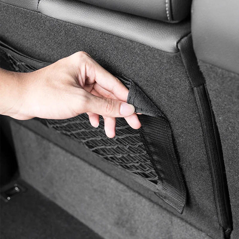 Akcesoria samochodowe organizer Kofferbak Netto Nylon Suv Auto Cargo Opslag Mesh Houder uniwersalny do torby Netten kieszonka podróżna
