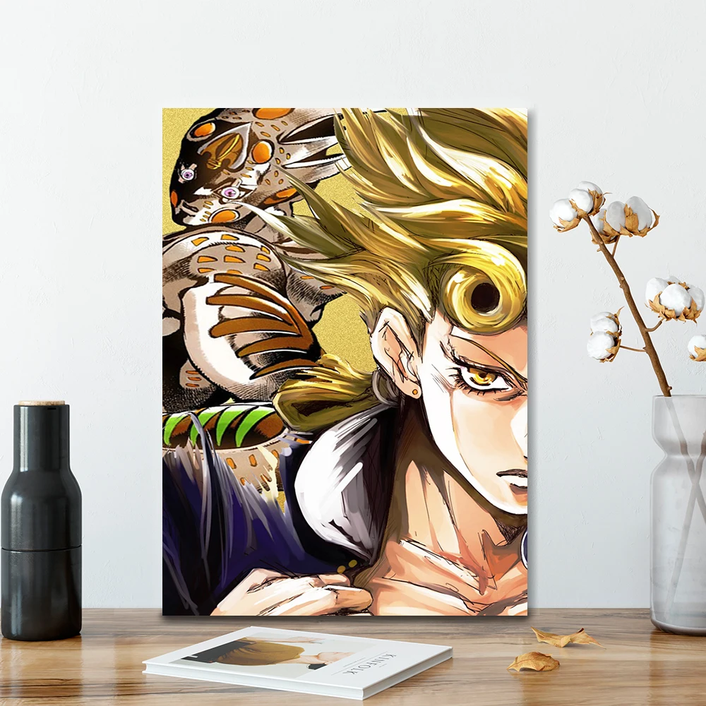 Настенная картина Jojo постер японское аниме японская манга невероятные