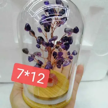 

Crystal Olive Purple Crystal Fortune Tree Money Tree Decoration Home Living Room Small Decorations Gift Fortune Tree