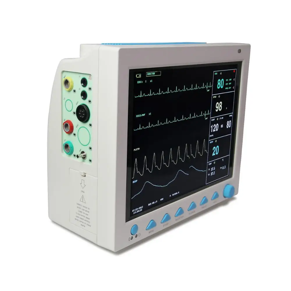 Монитор состояния здоровья CONTEC CMS8000 capnographer CO2 6 параметров|vital signs|monitor contec |