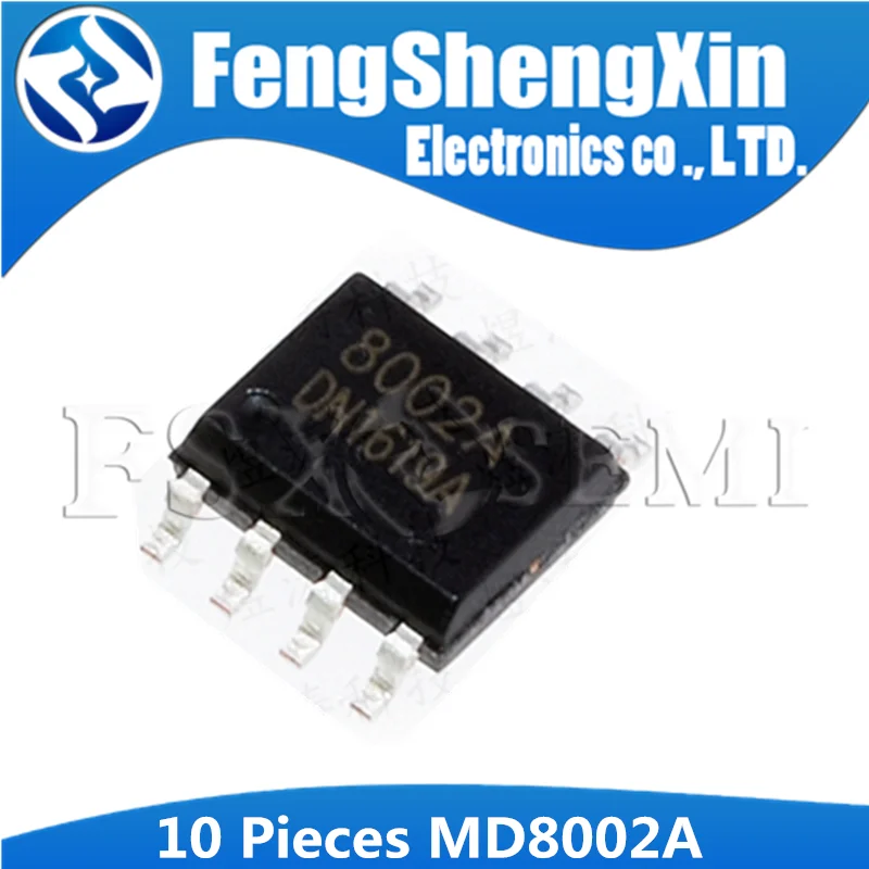 10 шт. MD8002A SOP8 MD8002 SOP 8002A SMD TC8002D FM8002 TC8002 SOP-8 8002 двойные транзисторы IC | Электронные