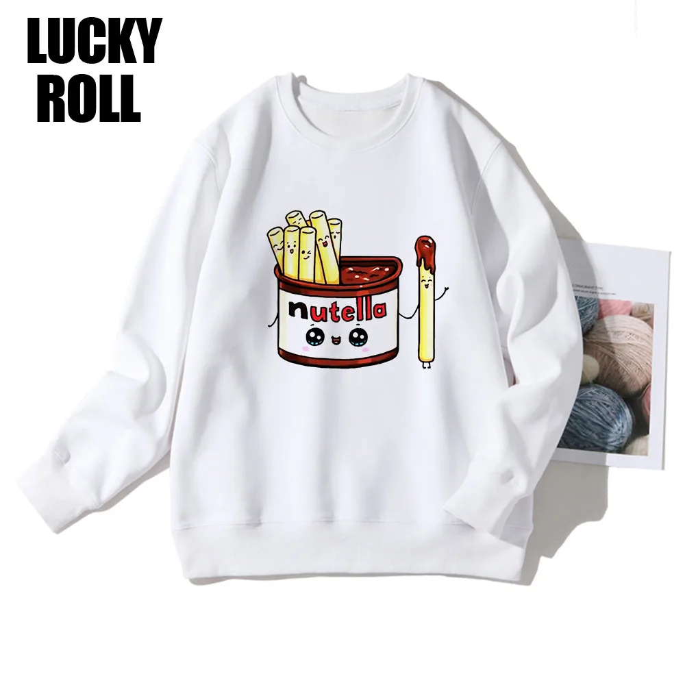 

Pullover Hoodie Women Universal Nutella Italians Like Casual Sweatshirt Edgy Instagram Clothes White Pullover Crewneck Tumblr