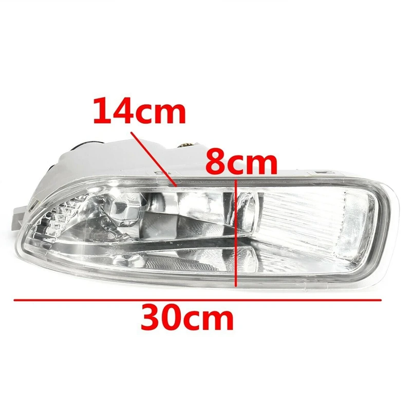 Для Toyota Corolla 2003 2004 Пара Прозрачный передний бампер противотуманный Светильник лампы с лампами США