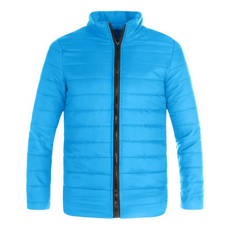 CYSINCOS, зимняя мужская куртка, модная, стоячий воротник, Мужская парка, куртка, Мужская, одноцветная, толстая, куртки и пальто, мужские зимние парки, M-5XL - Цвет: color 8