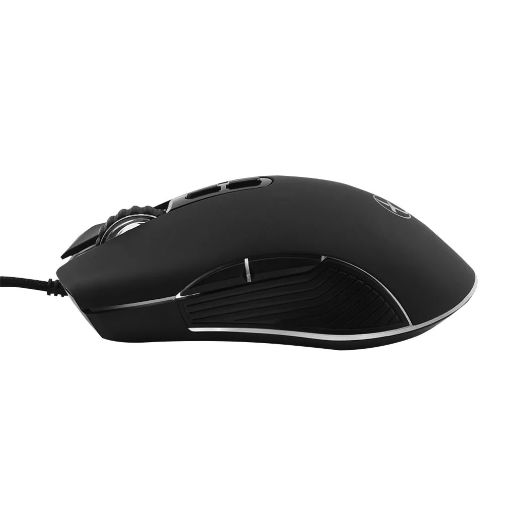 Игровая мышь Gamer type-C эргономичные мыши 4 режима подсветки до 3200 dpi RGB Проводная игровая мышь для overwatch