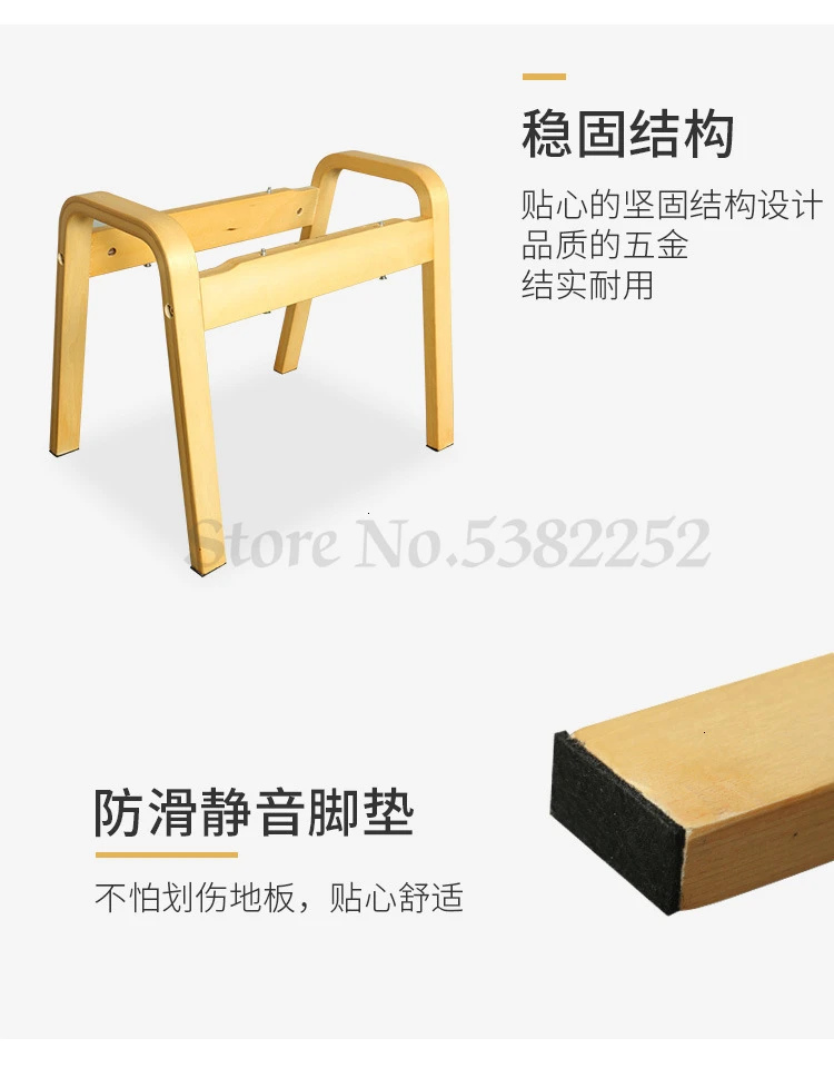 Комод стул современный лаконичный стул для макияжа спальня твердый деревянный стул спальня стул для одевания Северная Европа Бытовая скамейка