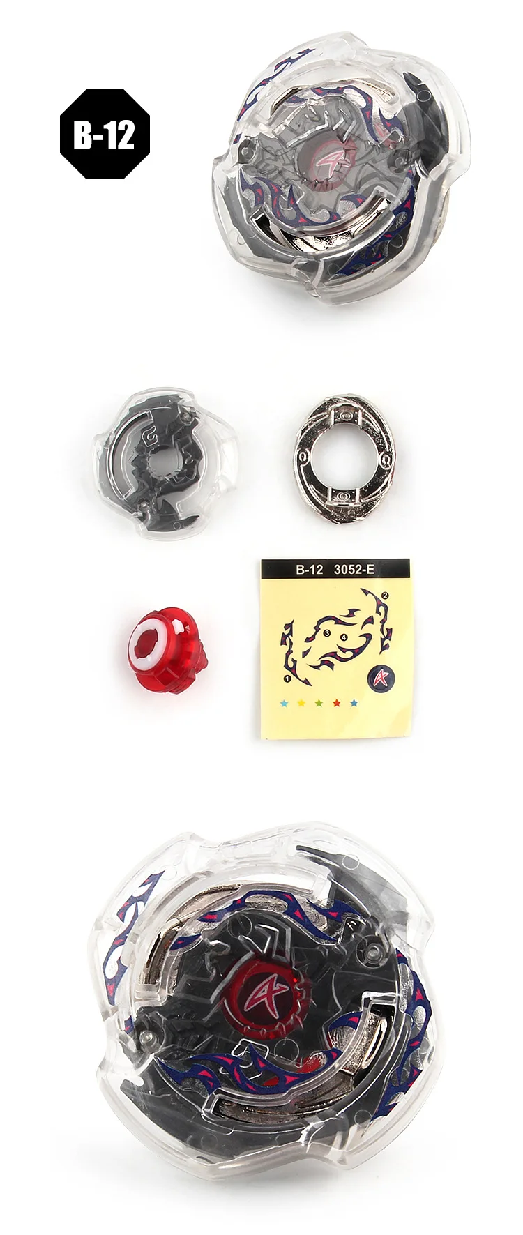 Новые продукты 3052 Burst поколения B-12 сплав битва Beyblade гироскоп игрушка с передатчиком горячие продажи