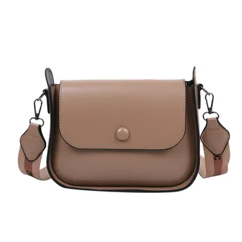 

Women's Bag Shoulder Messenger Bag Solid Color Large Capacity Leather Fashion Wild Simple Luxury Popular Temperament