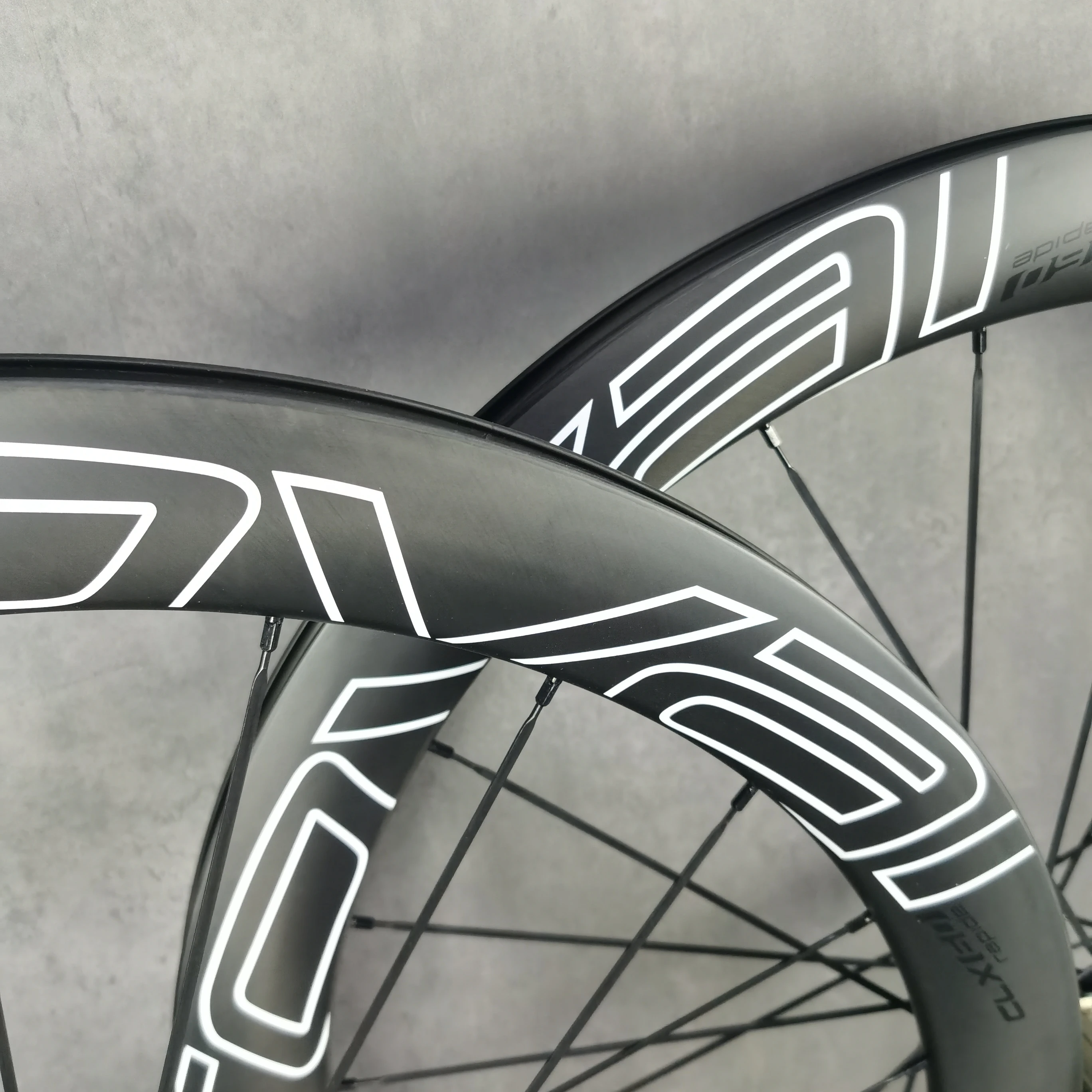 700C 50mm depth Road disc brake CLX50 carbon wheels 25mm width bike clincher/tubular carbon wheelset with novatec hubs