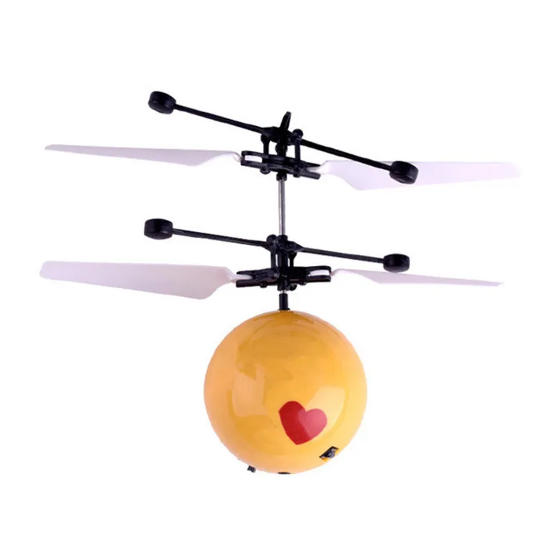 Мини Eachine Дрон Ручной индукции летающий шар мимика лица Забавный Вертолет Самолет детские игрушки Санта подарок летающие игрушки