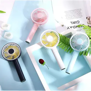

Usb Desk Fans Small Quiet Portable Desktop Handheld Personal Fan Adjustable Wind Mute Futaba For Travel Family