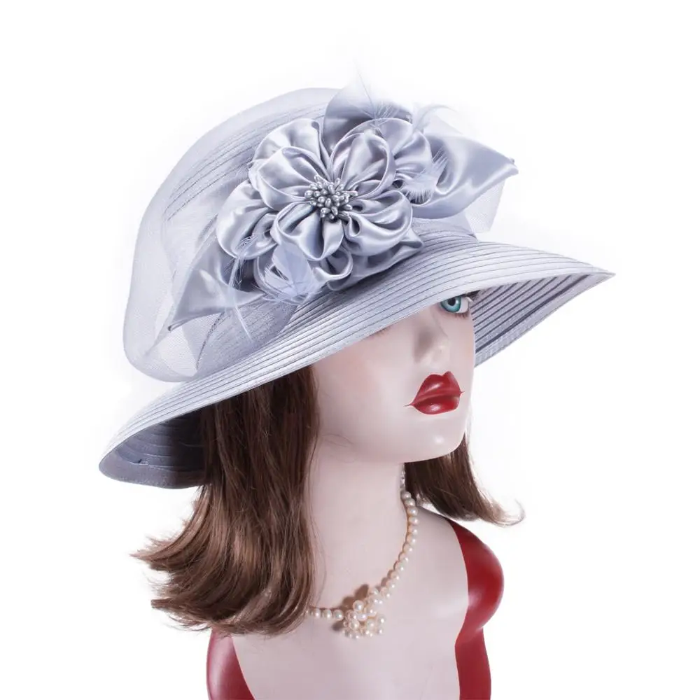 Cappello Da Chiesa Kentucky Derby A Tesa Larga, Cappello - Foto 2