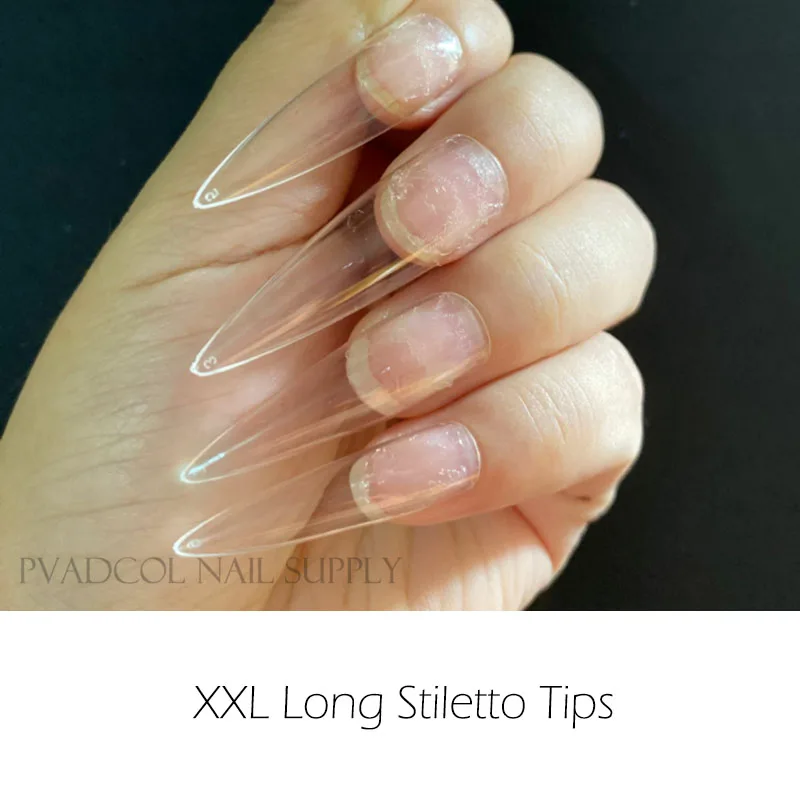 Gel Nails Extension System Full Cover Sculpted Clear Stiletto Coffin False Nail Tips 240pcs/bag Gel Nails Extension System Full Cover Sculpted Clear Stiletto Coffin False Nail Tips 240pcs/bag
