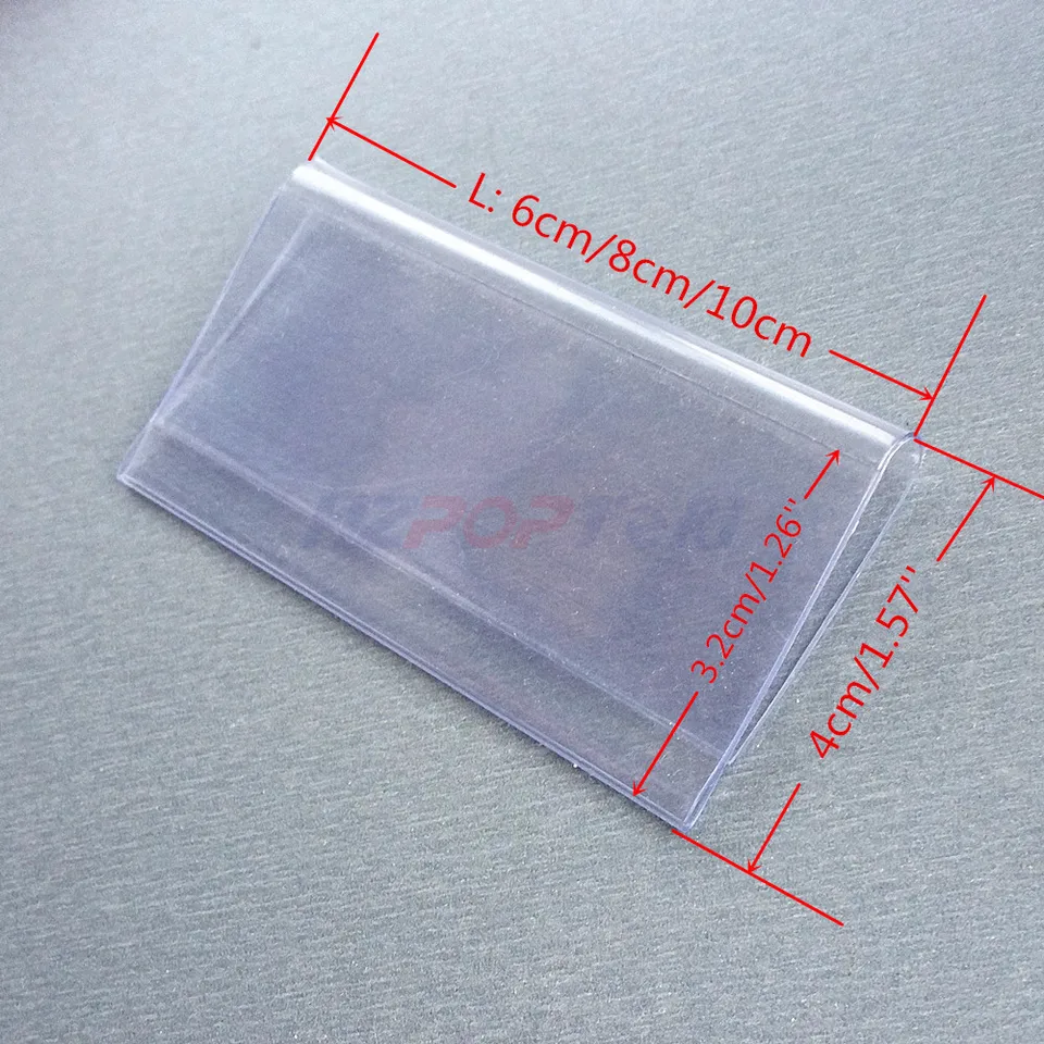 Support D'étiquette De Prix En Plastique Pour Adhésif Dans Les Supermarchés - Chine Bande De Données Et étiquette Promotionnelle Prix