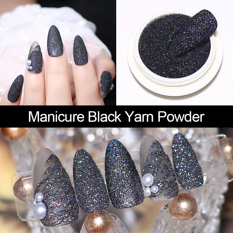 Reflective Super-Shiny Nail Glitter Powder Rainbow Glitter Sparkly Nail Art Chrome Pigment Silver DIY Art Decoration 1Box