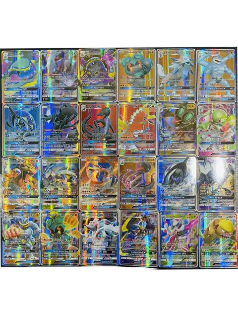Best Selling Children Battle Game Card GX EX Collection Trading Pokemones Cards English Version Toy for Funs Gift Children Paper 3