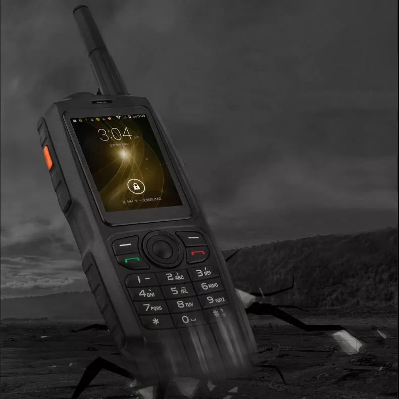 A17 водонепроницаемый смартфон 2 4 "3G MTK6572 Android Две sim карты 2MP Zello Walkie Talk Прочный