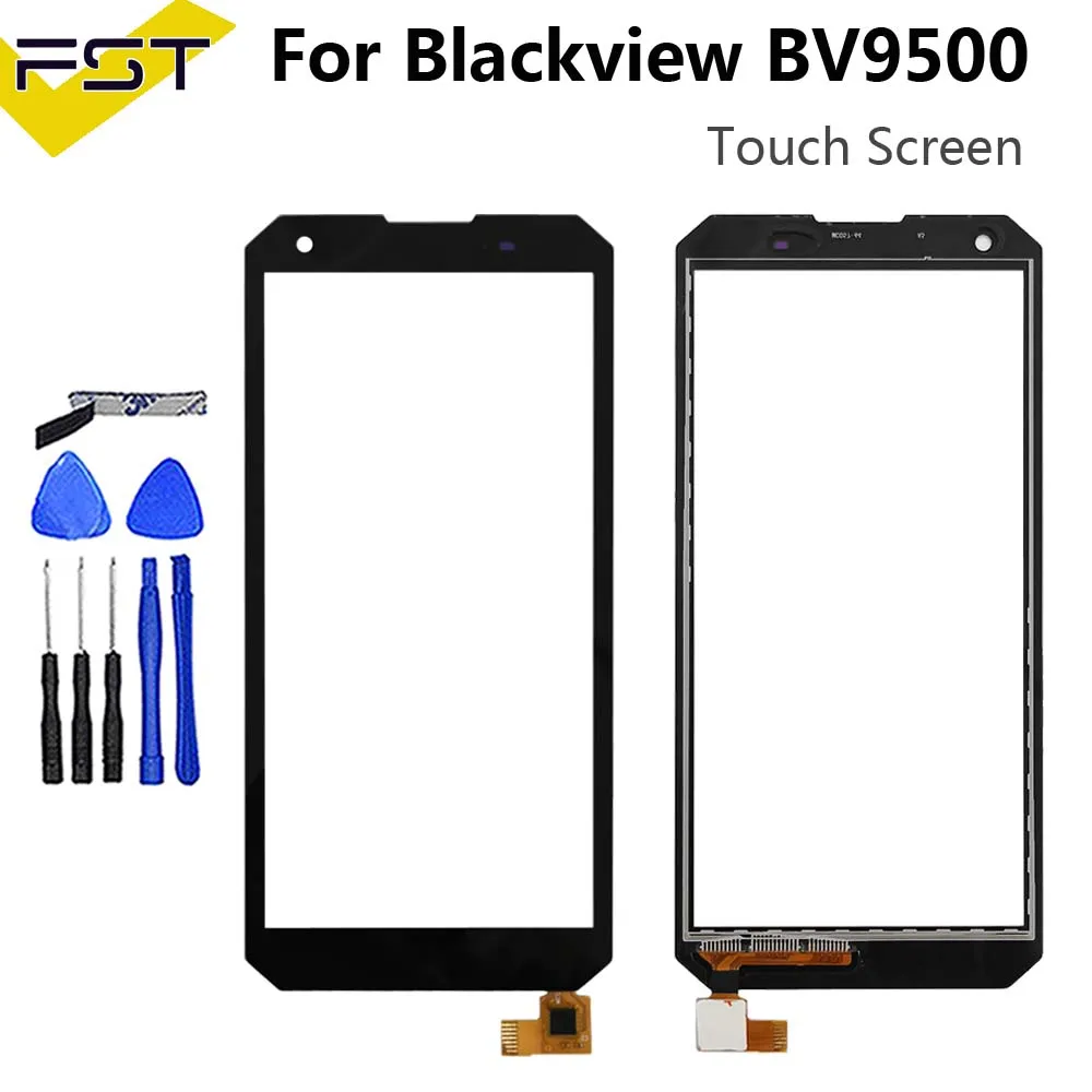 5 7 ''черный для Blackview BV9500 сенсорный экран дигитайзер 100% протестированный