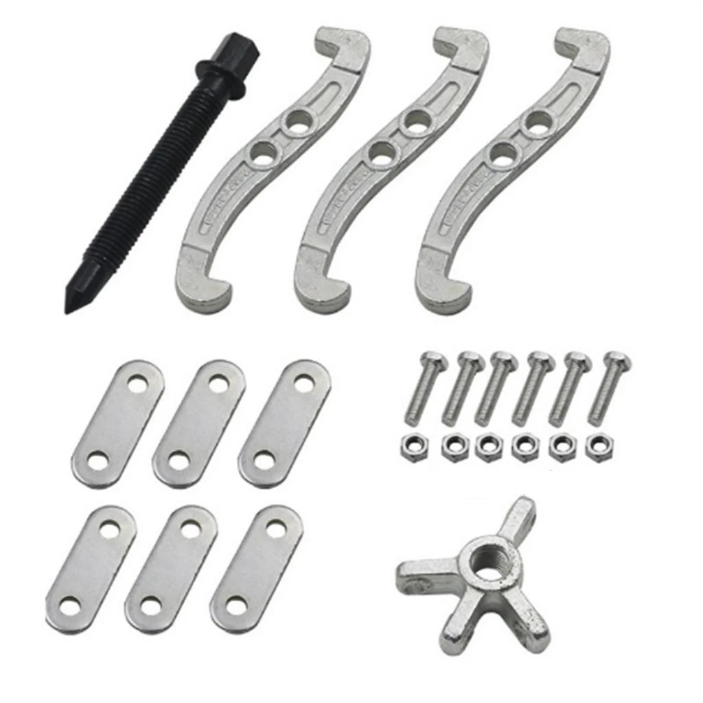 Universal 3 Legs Jaw Reversible Gear Hub Bearing Puller Pulley Removal Tool 4'' 100mm