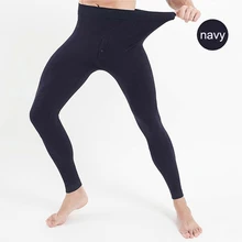 Эластичные Модальные 7 цветов плюс бархатные толстые зимние теплые мужские Леггинсы мужские кальсоны колготки термобелье теплые штаны Нижнее белье хлопок 562