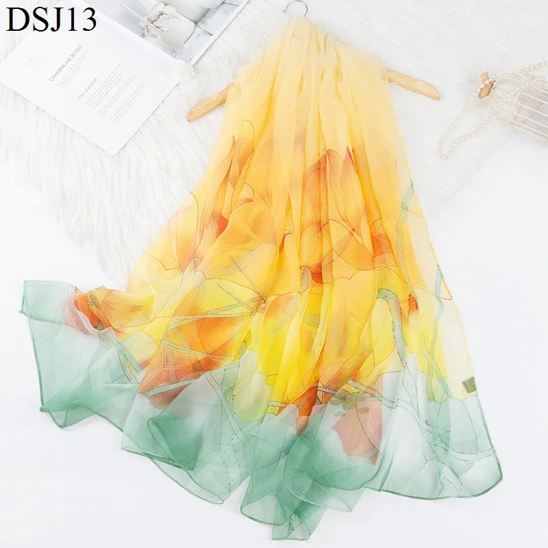 New arrival large size scarf printing soft low price flower printed shawl for women wholesale - Цвет: color 2