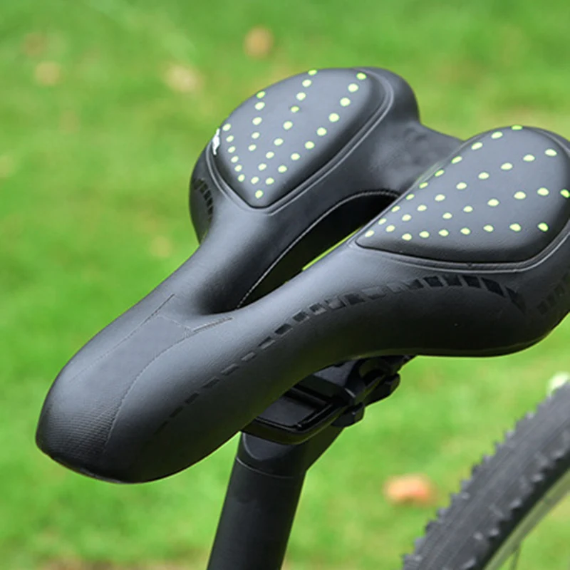 MrYMTB седло для горного велосипеда из искусственной кожи, дышащее сиденье для велосипеда, силиконовый чехол для подушки, гелевые седла, аксессуары для велоспорта