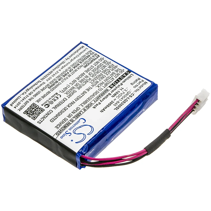 Cameron sino 3000mah аккумулятор для QOLSYS IQ panel 2 QOLSYS QR0041-840 SP584646-1S2P