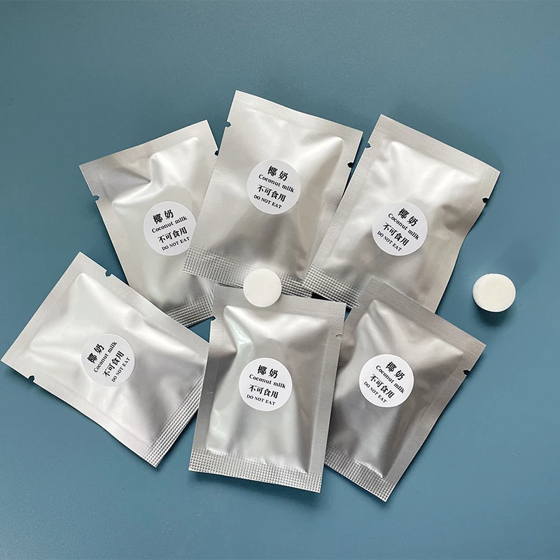 Car Perfume Supplement Tablet 6 Pcs Solid Flavor Car Air Conditioner Vent Good Smell Scent Pads Refill Auto Air Outlet