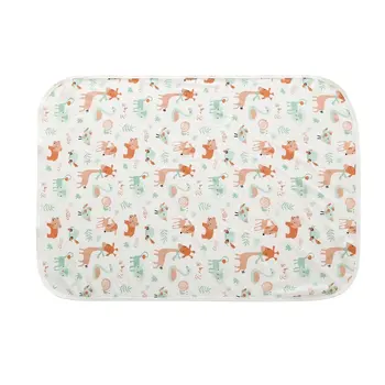 

OUTAD Newborn Sleeping Swaddle Blanket Fruit Animal Printed Sleeping Swadding Muslin Wrap Headband Cartoon Baby Bedding Blanket