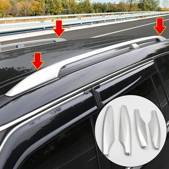 

Fit for Nissan Patrol Y62 2010-2018 Car Accessories Plastic Car Roof Rack Bar Rail End Protection Cover Shell 4pcs