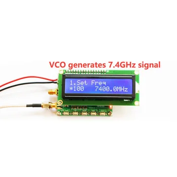 

1Hz-7.3GHz Microwave Frequency Counter Radio RF Pulse Measure Meter Counter Low Frequency Signals Are DC Coupled