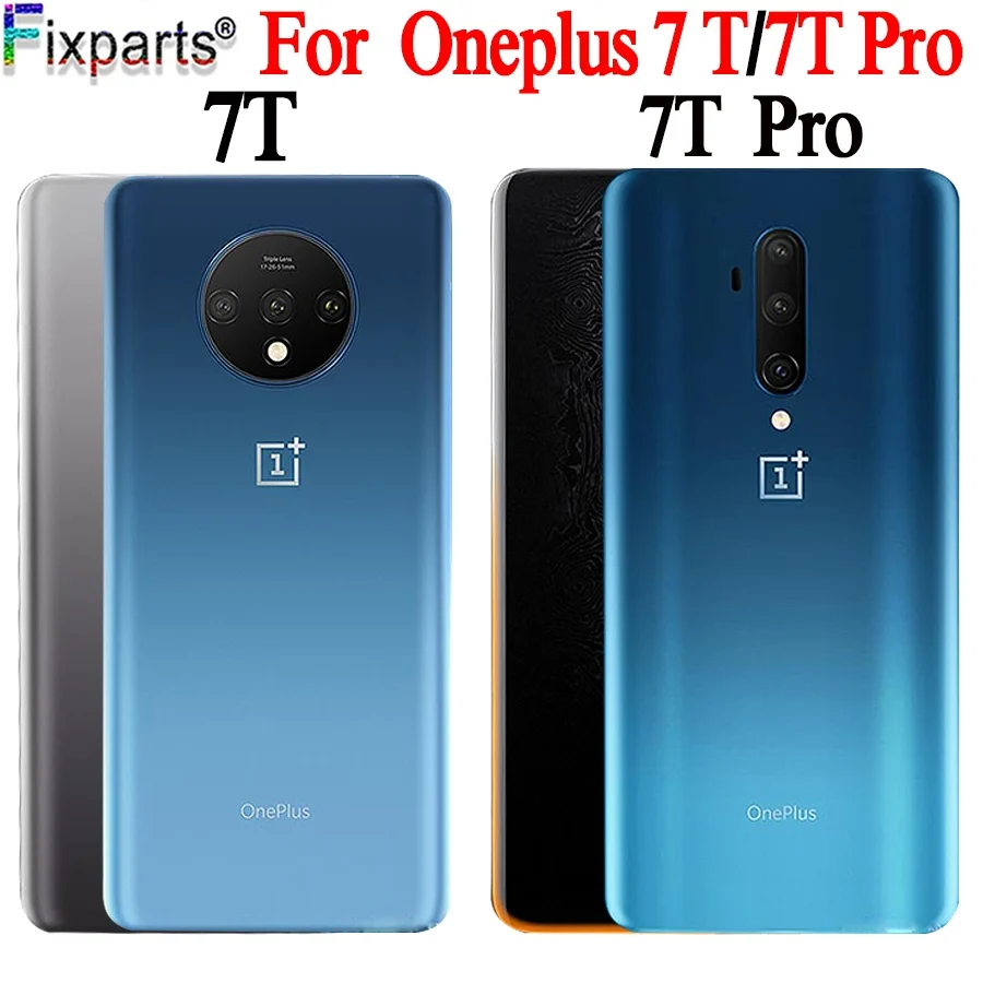 Новинка Крышка батарейного отсека для Oneplus 7T задний корпус задняя крышка