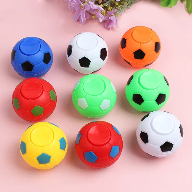 1pC Random Fidget Spinner Fingertip Football Gyro Game Hand Spinner Focus Anti Stress Toy Gyro Toy Fidget 1